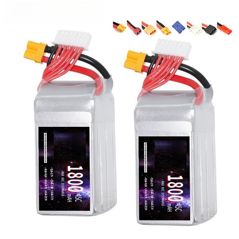 6S 1800mAh 45C 22.2V 리튬 폴리머 배터 - Drone Battery 6S 리뷰 및 가격