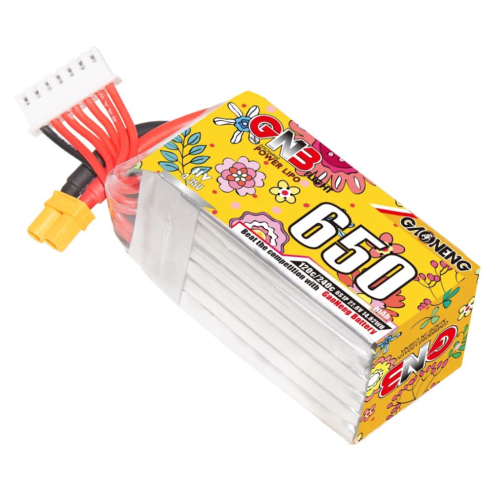 GAONENG 6S 650mAh LiHV 22.8V 1 - Drone Battery Li-Ion 리뷰 및 가격